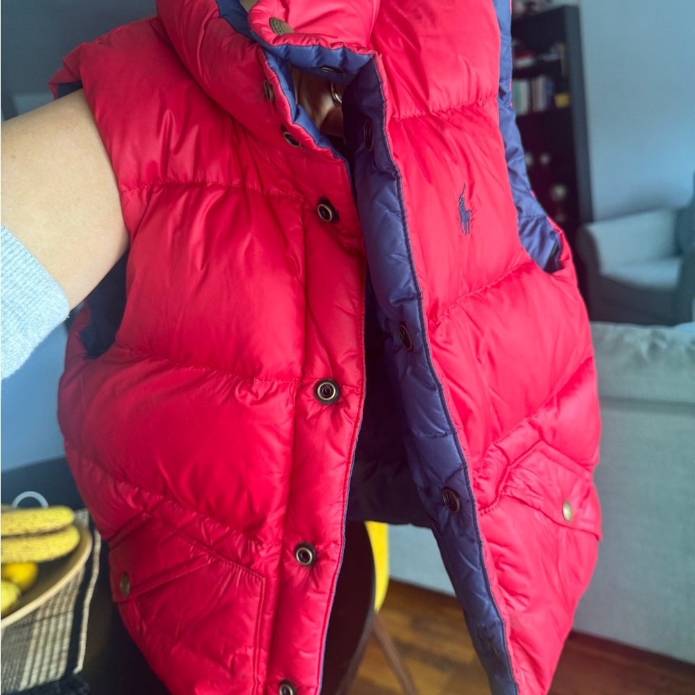 Polo Ralph Lauren reversible thick vest